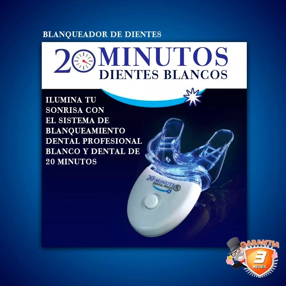 LumiWhite™  Blanqueador De Dientes En 20 Minutos