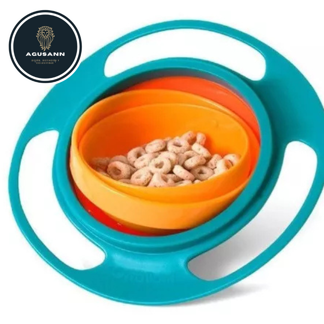 ⭐ Plato Bowl 360° Antiderrame Para Bebé