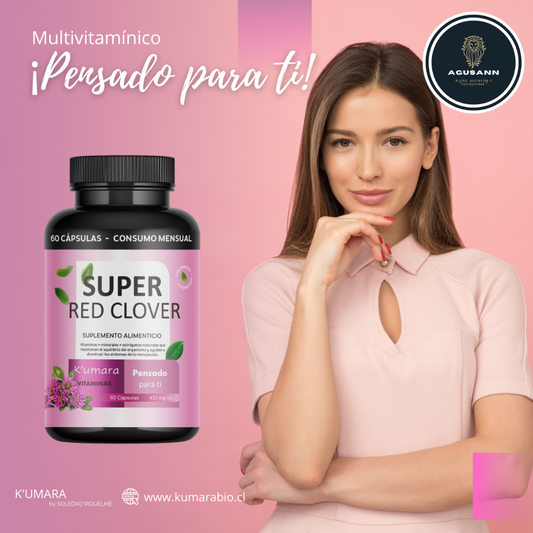 Super Red Clover™ Suplemento para la Menopausia